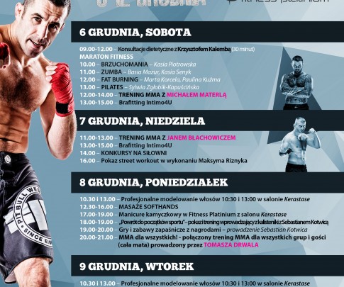 ZAPRASZAMY NA DNI OTWARTE SWD I FITNESS PLATINIUM!!